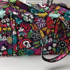Vera Bradley Disney Parks Mickey's Magical Blooms Large duffle travel ba…